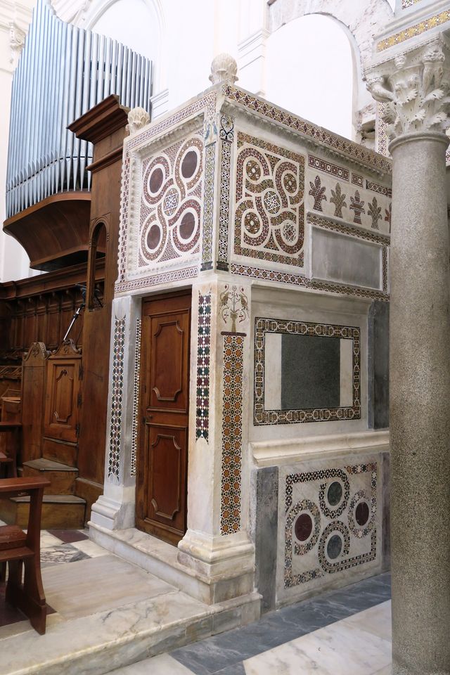 Cattedrale di san Matteo. Navata centrale #laculturanonsiferma