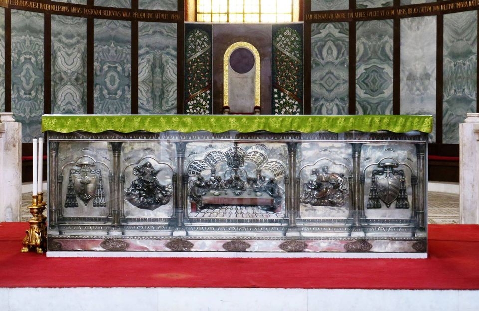 Cattedrale di san Matteo. L'altare maggiore #laculturanonsiferma
