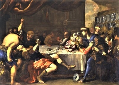 Cattedrale di san Matteo. La sacrestia: il Convito di Assalonne #laculturanonsiferma