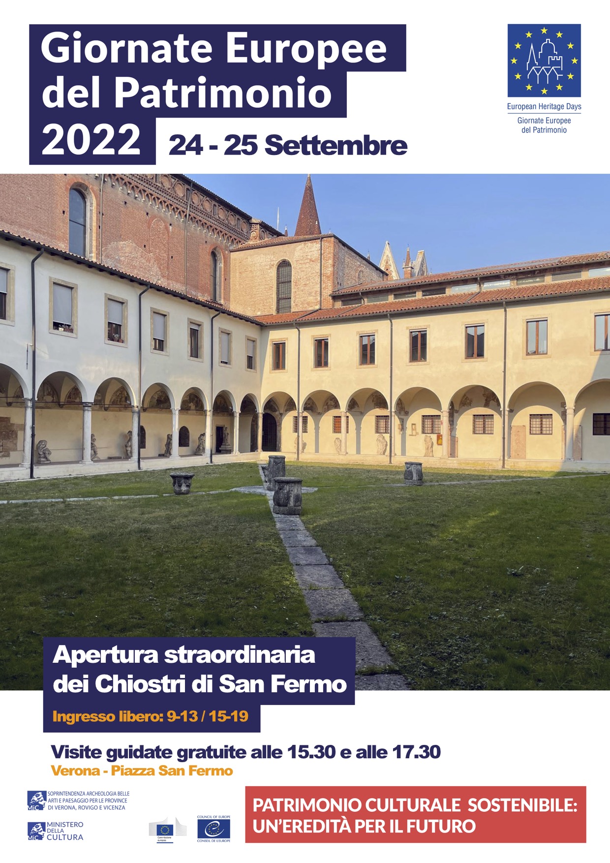 GEP 2022 - Apertura straordinaria dei Chiostri di San Fermo