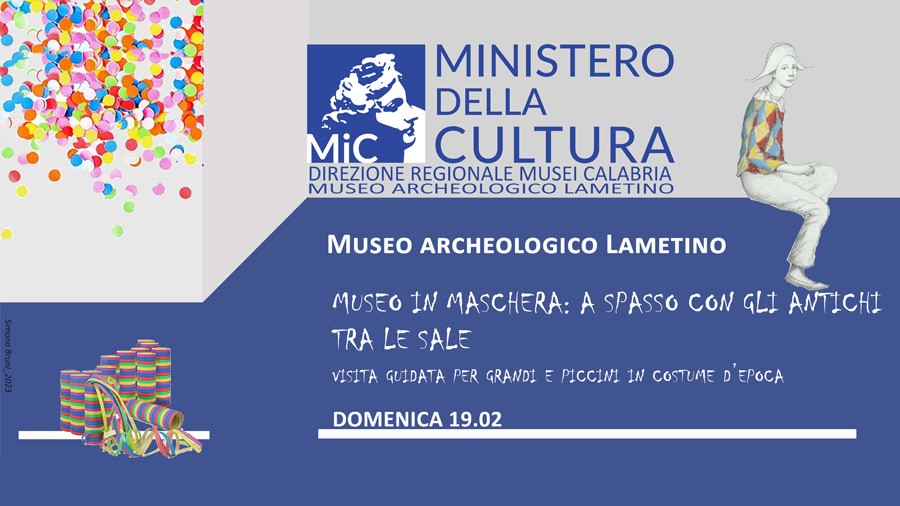 Museo in maschera: a spasso con gli antichi tra le sale - visita guidata per grandi e piccini in costume d’epoca
