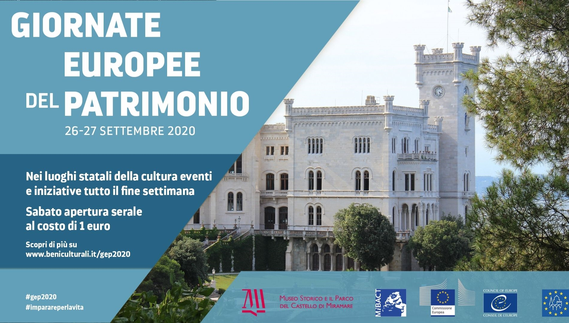 GIORNATE EUROPEE DEL PATRIMONIO A MIRAMARE