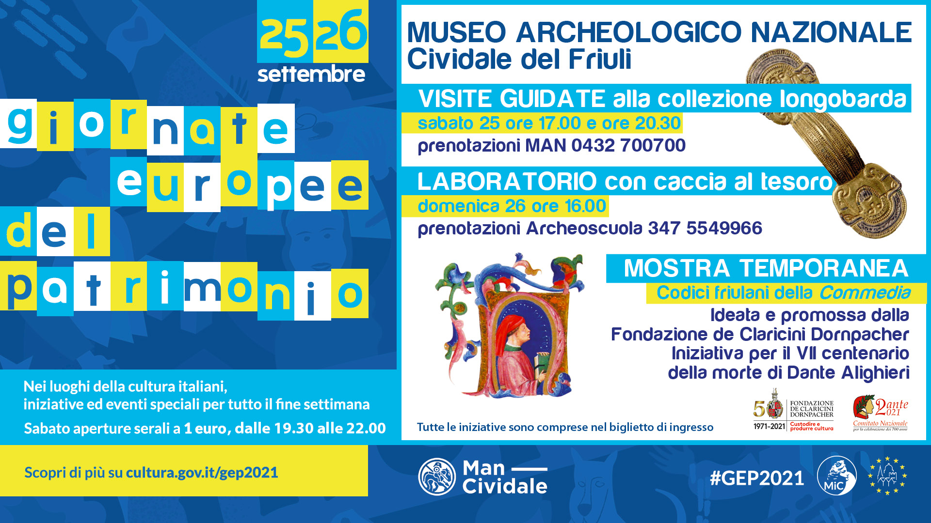 MAN di Cividale - Giornate Europee del Patrimonio 2021
