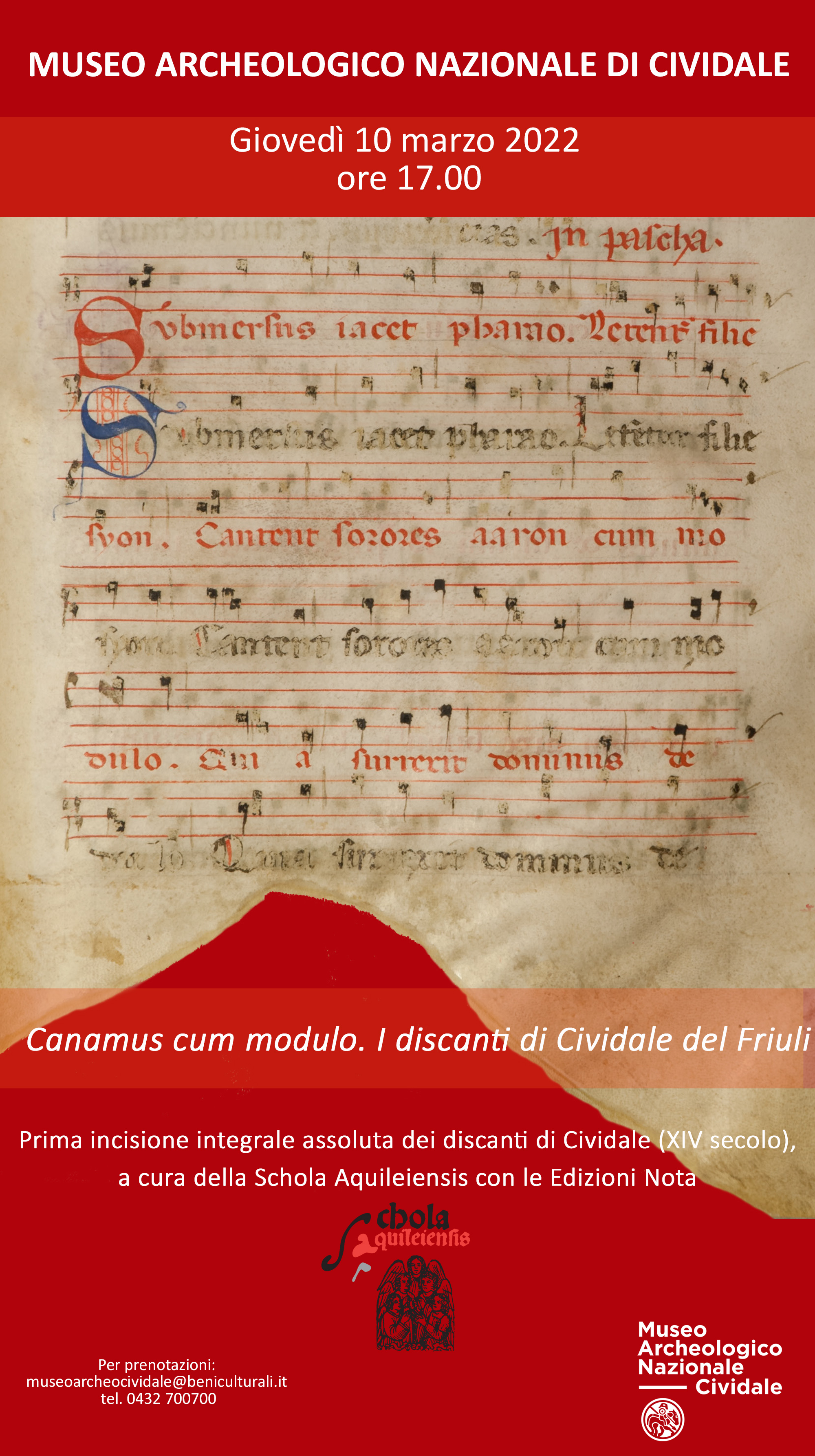 Canamus cum modulo. I discanti di Cividale