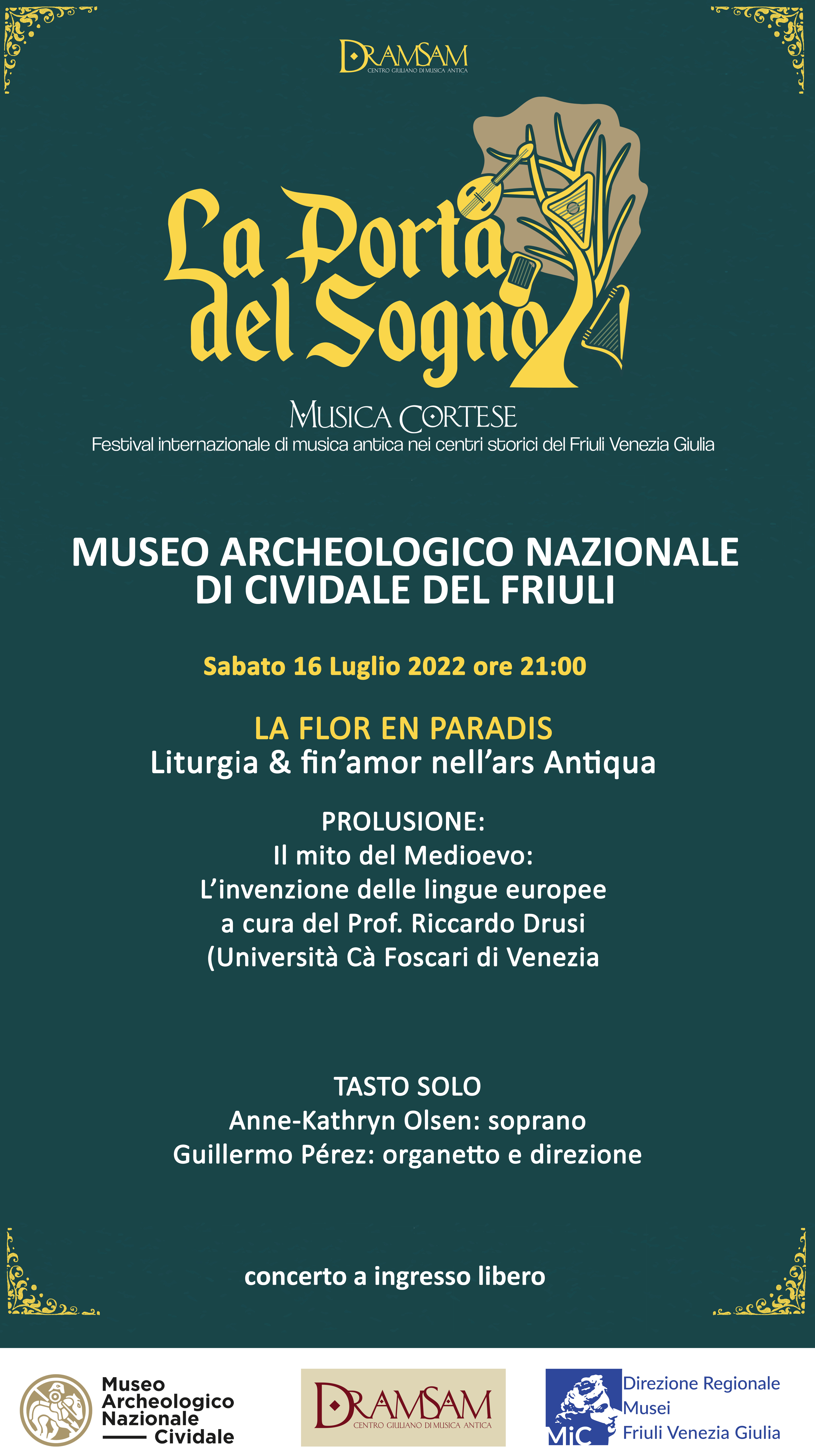 MAN Cividale - LA FLOR EN PARADIS. Liturgia & fin’amor nell’Ars Antiqua