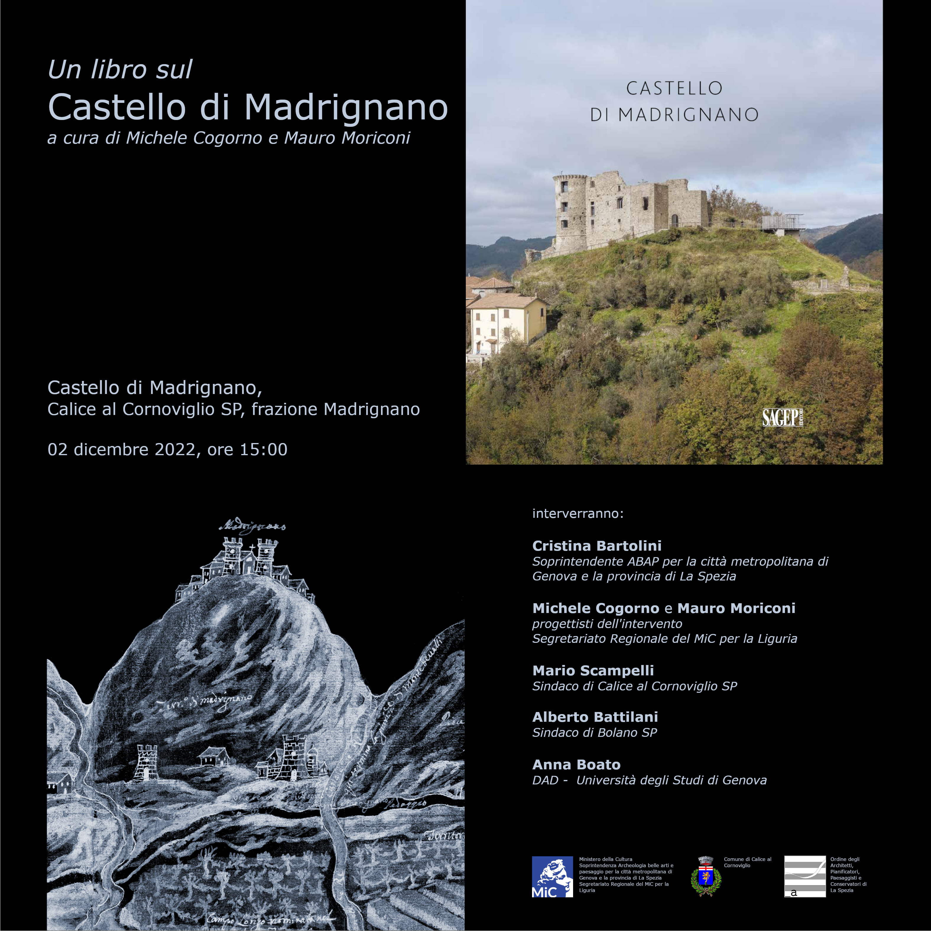 UN LIBRO SUL CASTELLO DI MADRIGNANO Presentazione del volume
