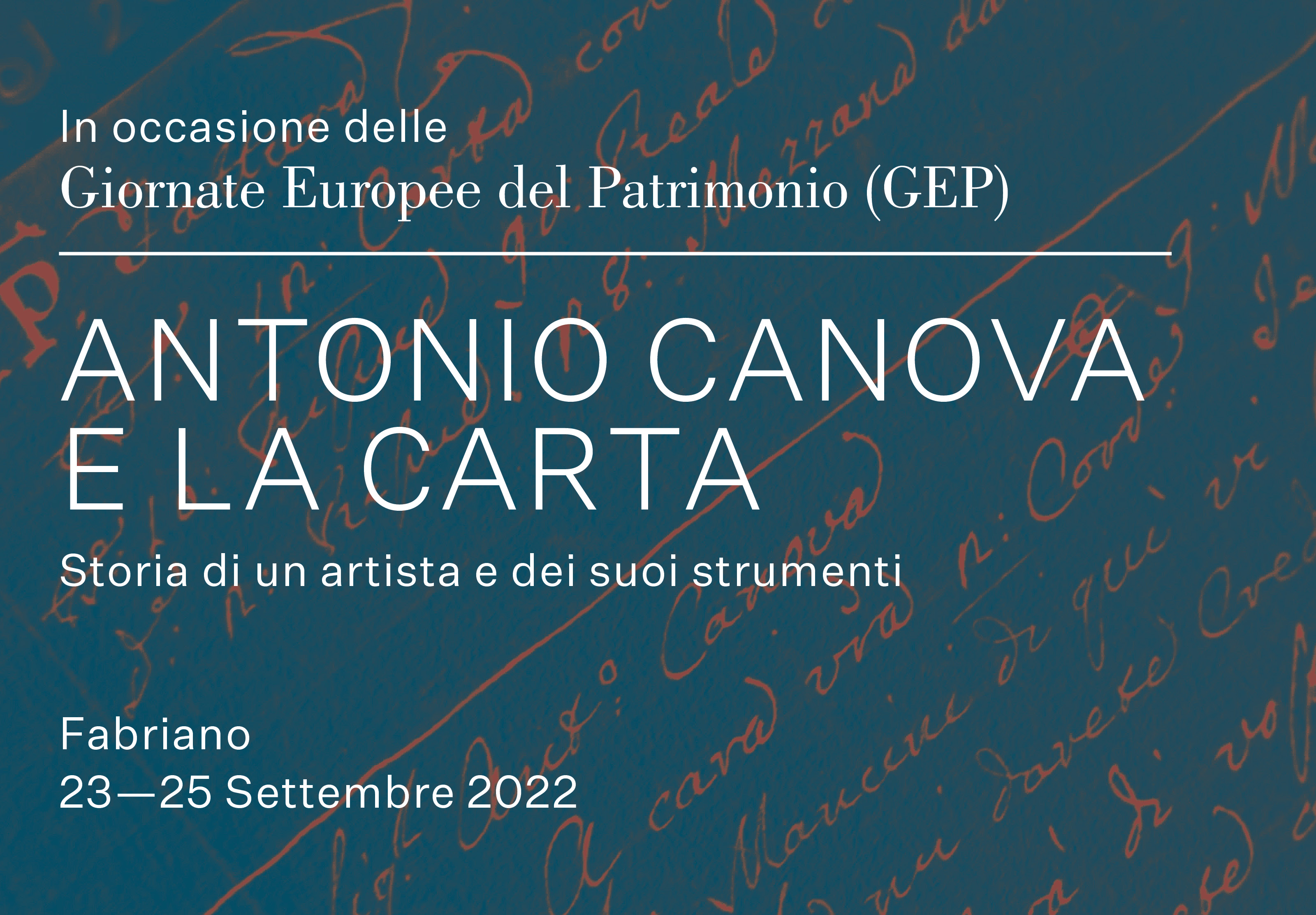 ANTONIO CANOVA E LA CARTA Storia di un artista e dei suoi strumenti