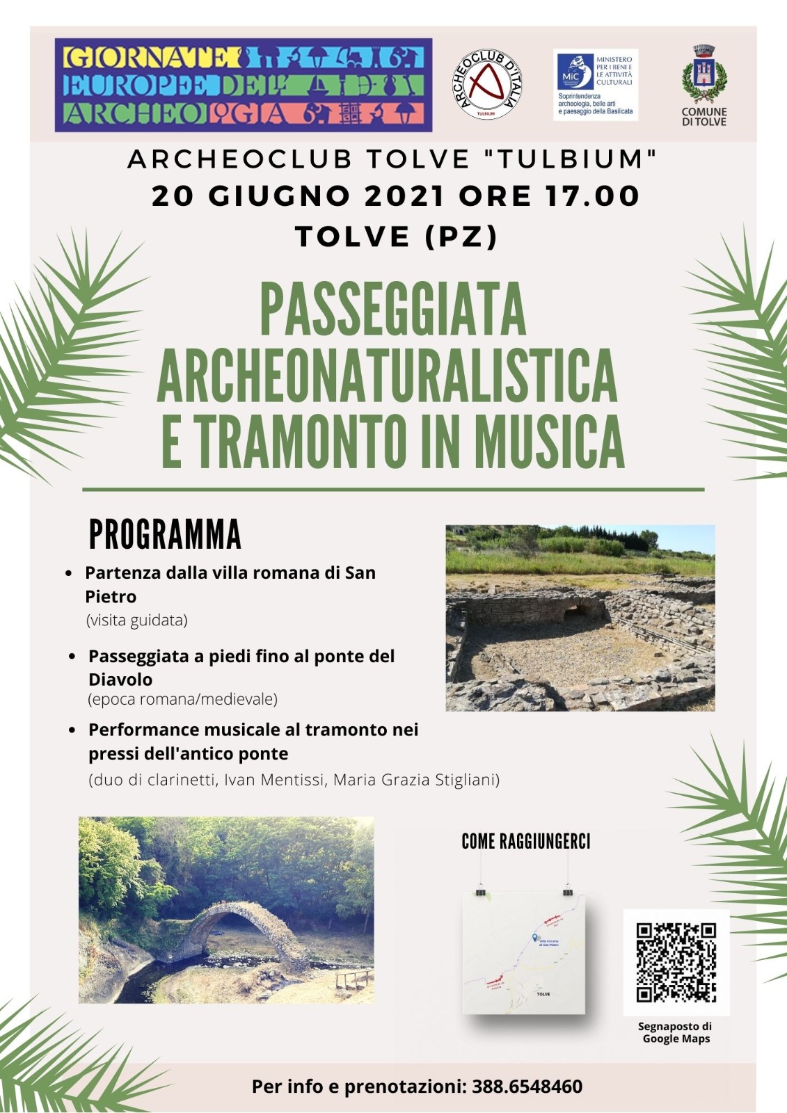 Passeggiata archeonaturalistica e tramonto in musica a Tolve villa di San Pietro e ponte del Diavolo.