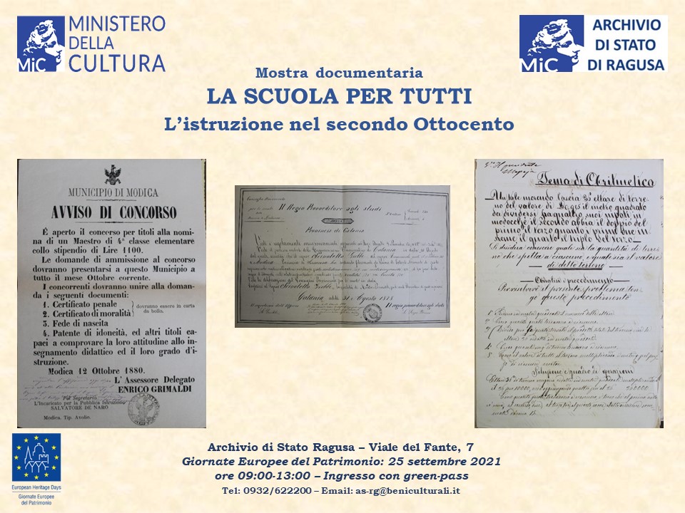 "La scuola per tutti: l'istruzione nel secondo Ottocento"
