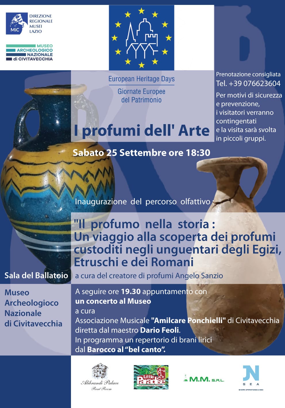 Inaugurazione del percorso olfattivo al Museo