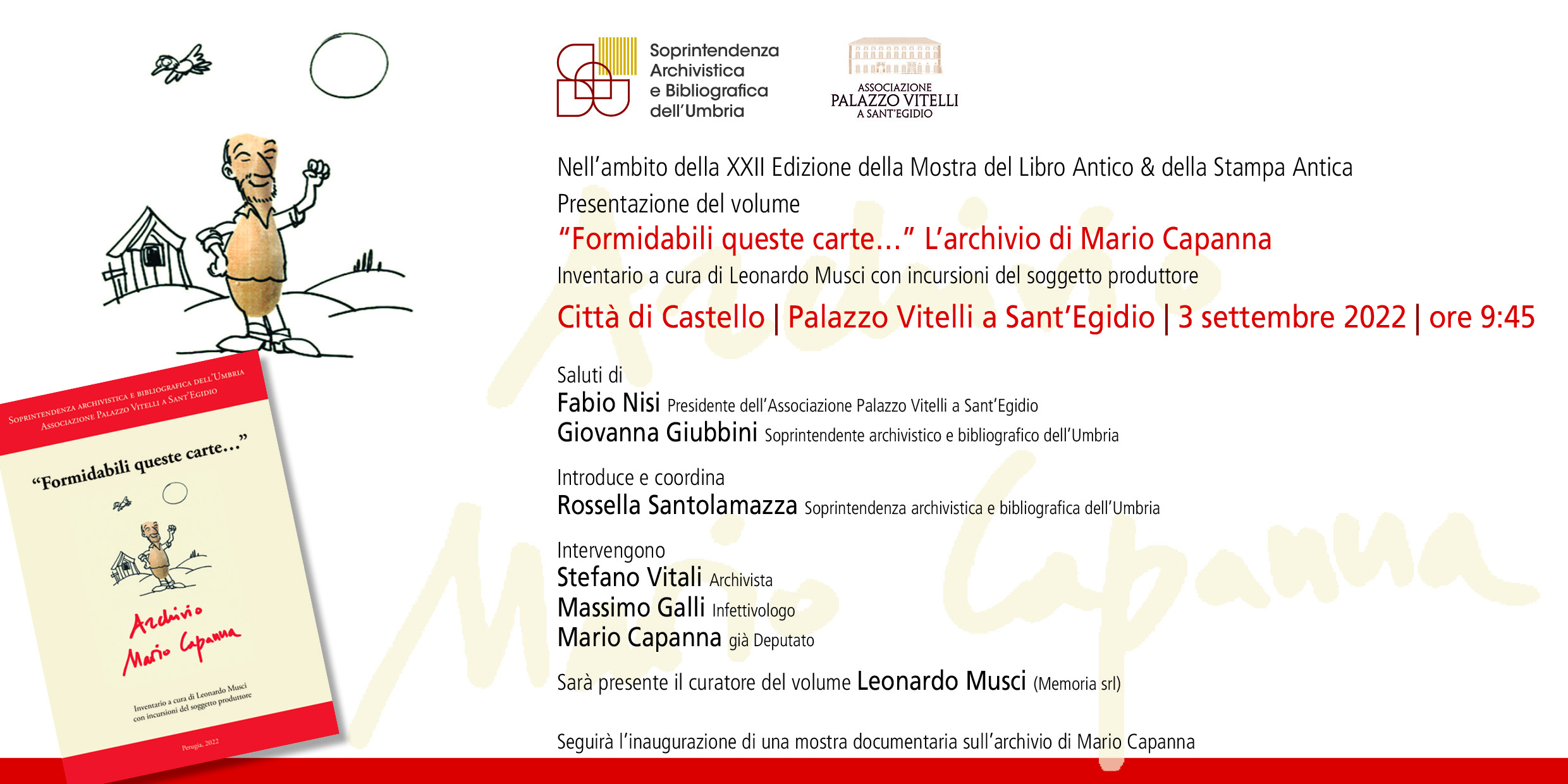 "Formidabili queste carte..." L'archivio di Mario Capanna