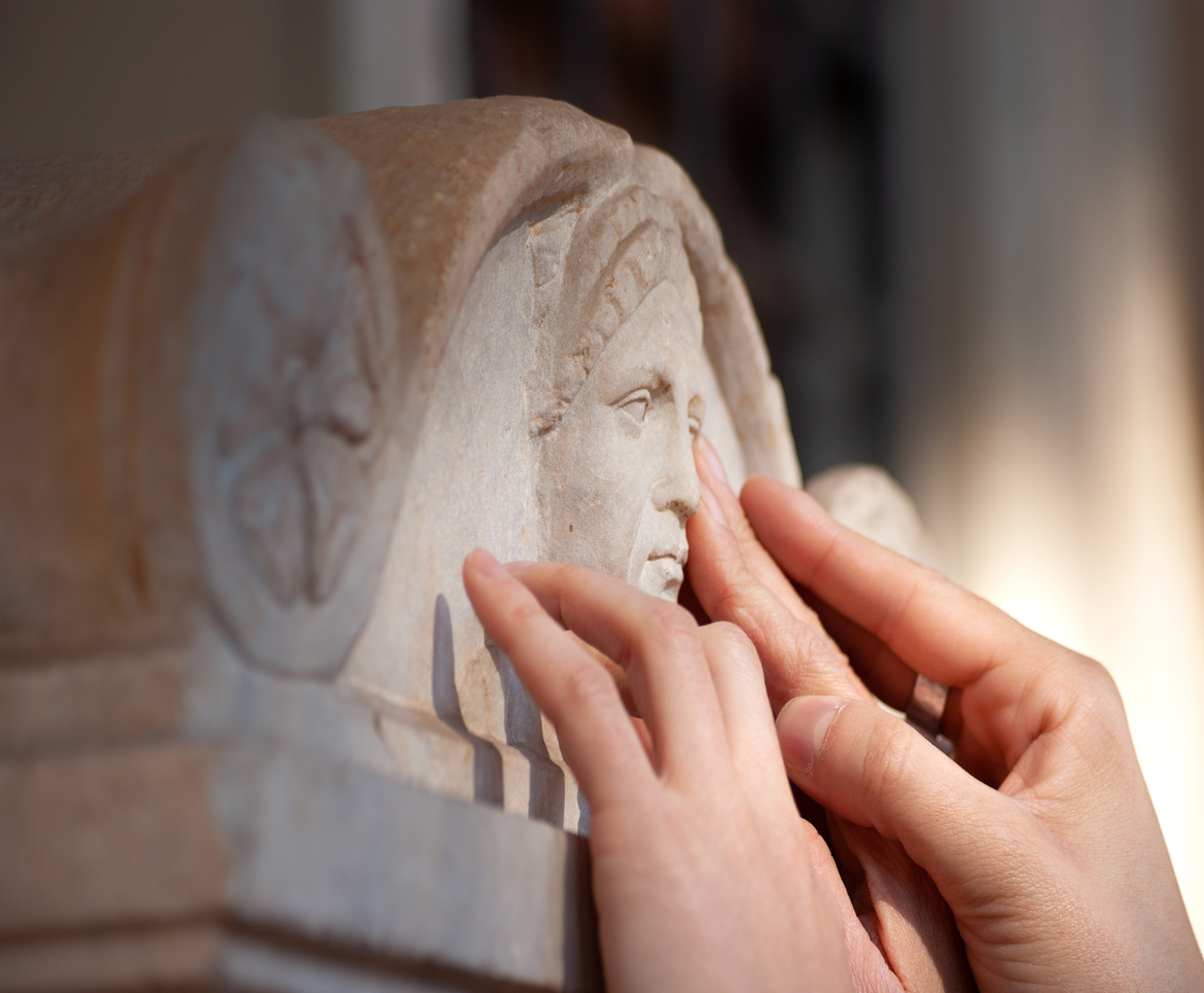 Esperienza tattile al Vittoriano - Arte e Storia al servizio di tutti