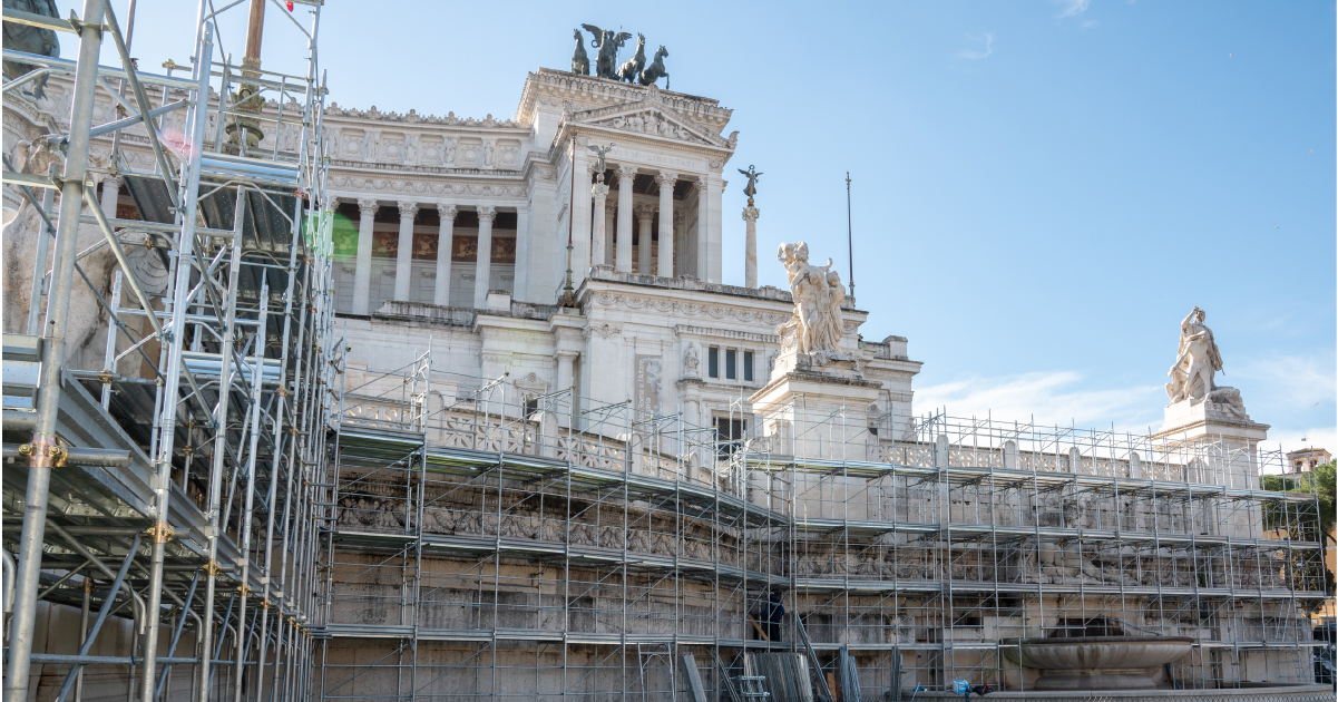 Vittoriano: dentro il cantiere di restauro - Le mille storie del VIVE