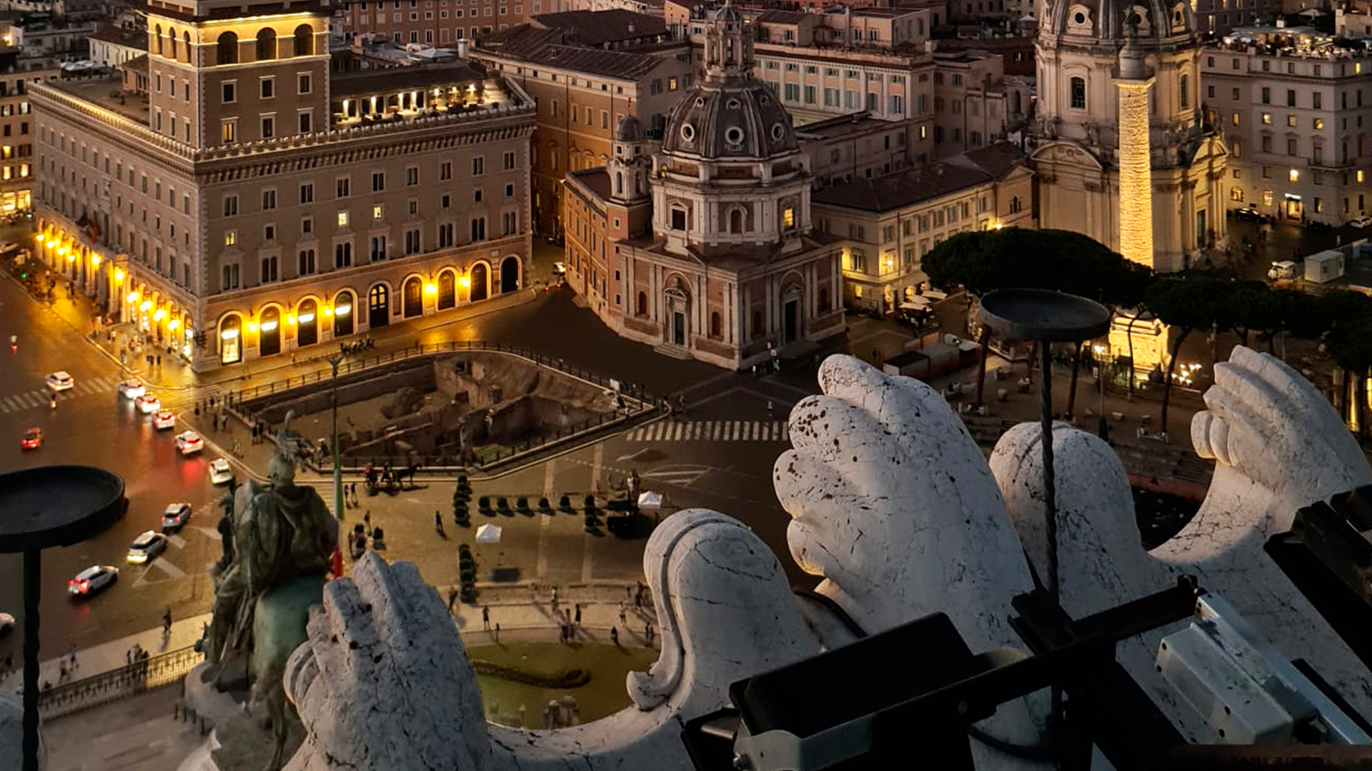 Cartoline al chiaro di luna al Vittoriano - Bambini e famiglie al VIVE