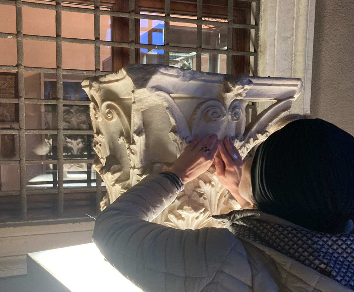 Esperienza tattile a Palazzo Venezia: il Lapidarium - Arte e Storia al servizio di tutti