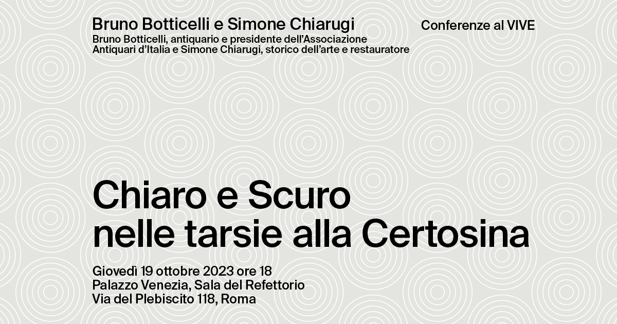 Chiaro e Scuro nelle tarsie alla Certosina, appunti liberi per la creazione di un metodo di lettura