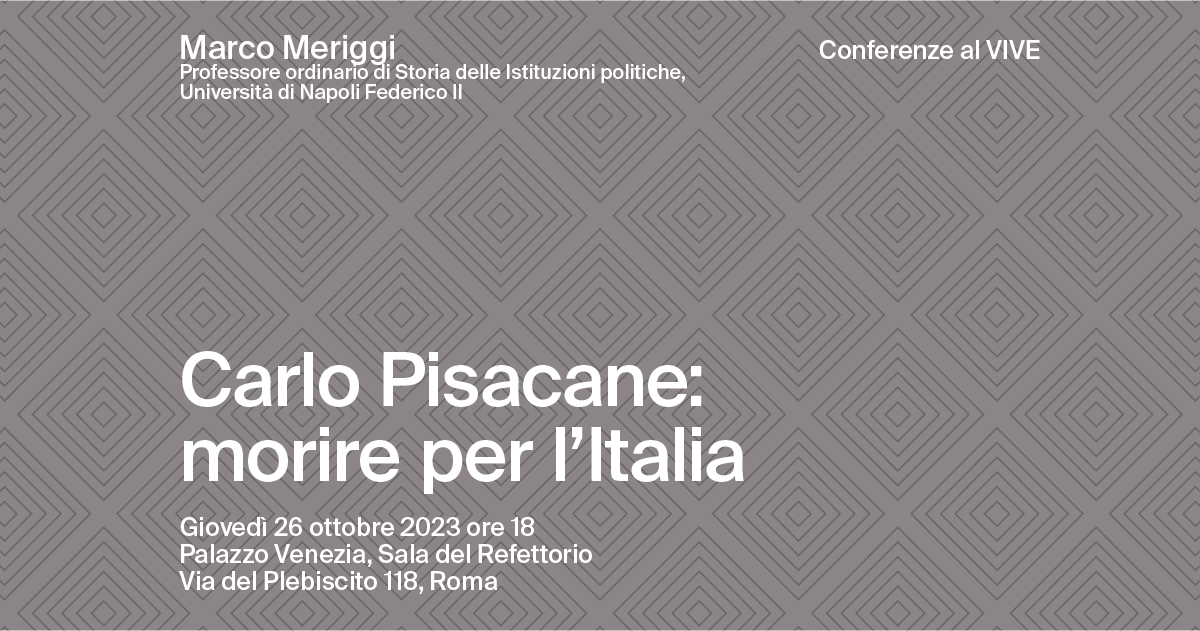 Carlo Pisacane: morire per l’Italia