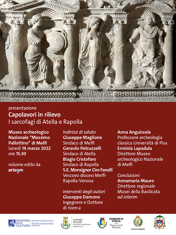 Capolavori in rilievo. I sarcofagi di Atella e Rapolla. Presentazioen del volume