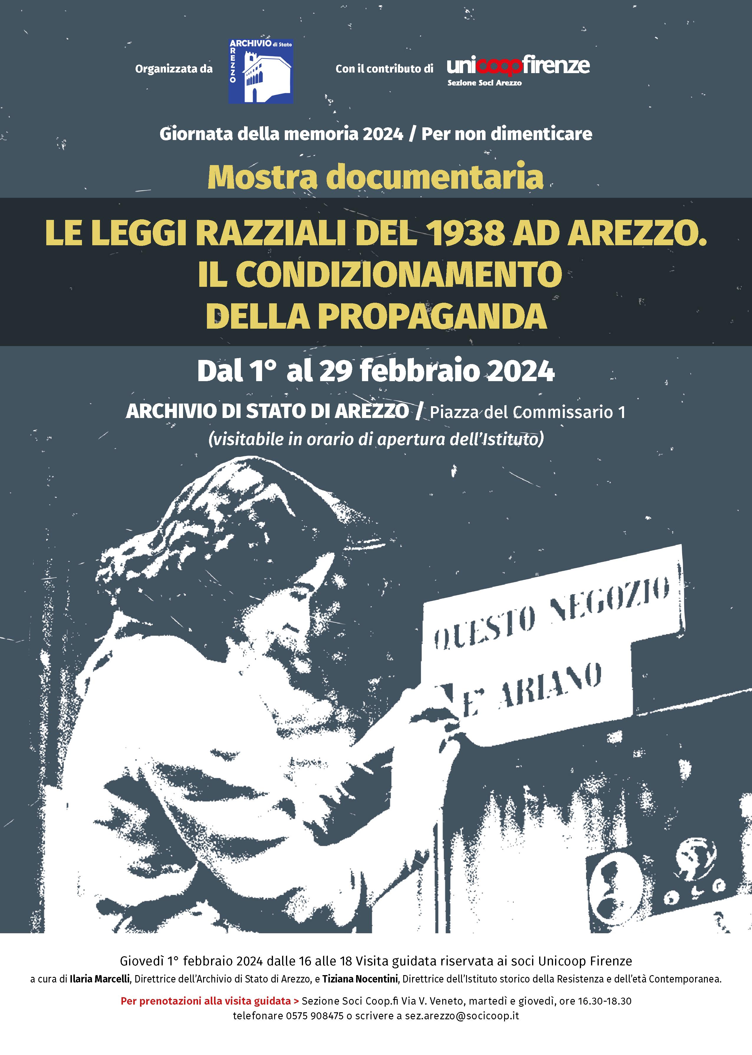 LE LEGGI RAZZIALI DEL 1938 AD AREZZO. IL CONDIZIONAMENTO DELLA PROPAGANDA