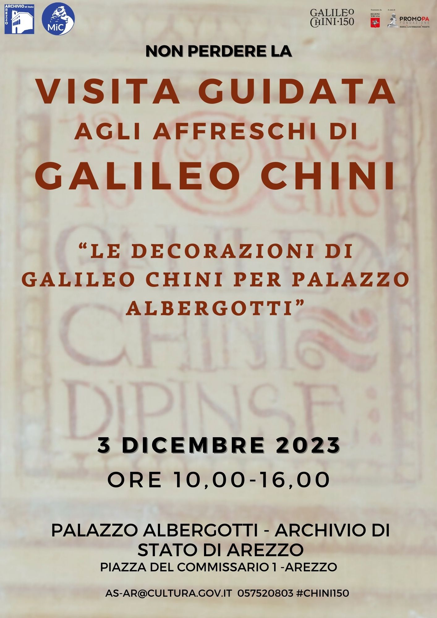 Le decorazioni di Galileo Chini per Palazzo Albergotti
