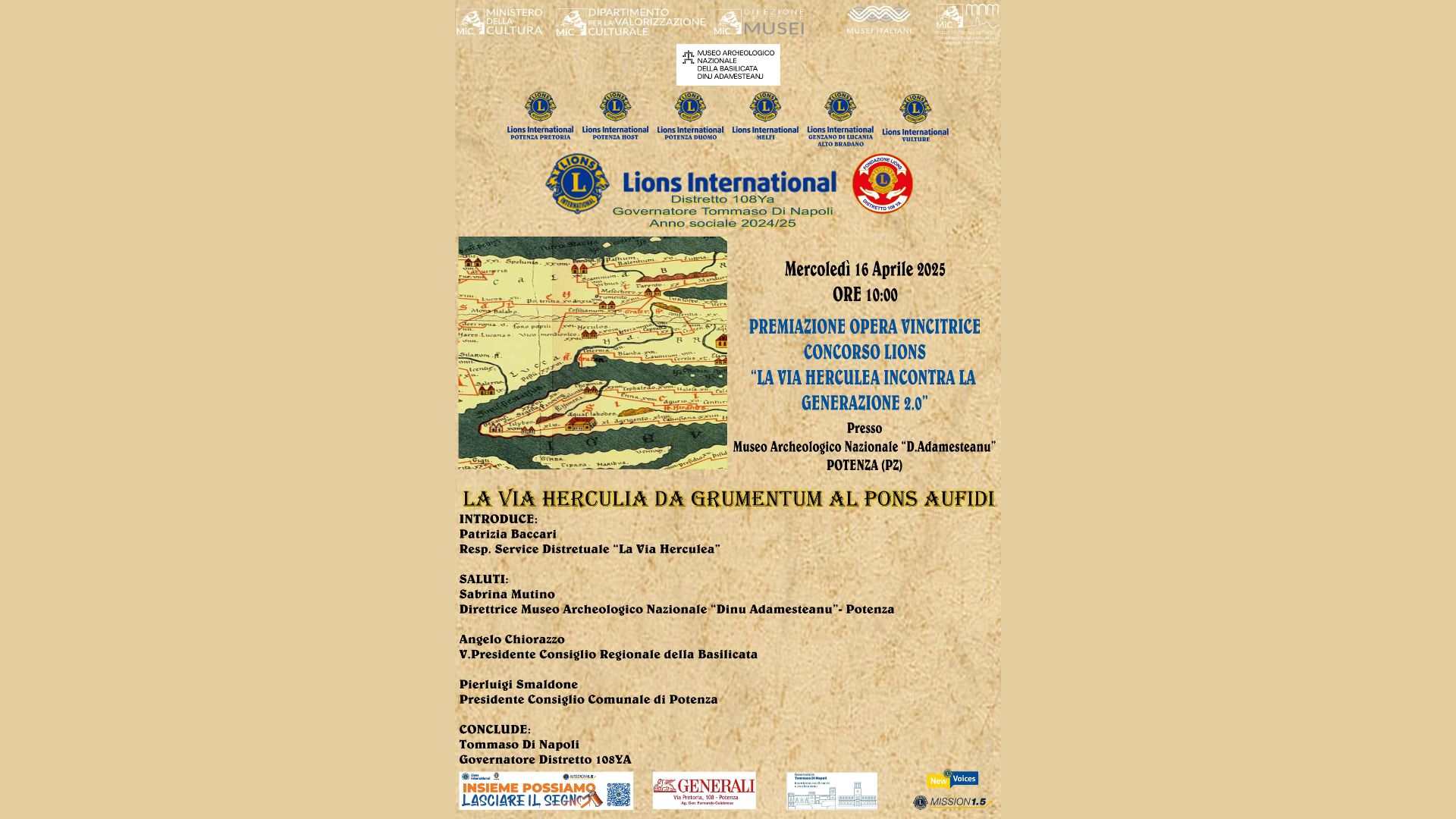 La Via Herculia da Grumentum al Pons Aufidi
