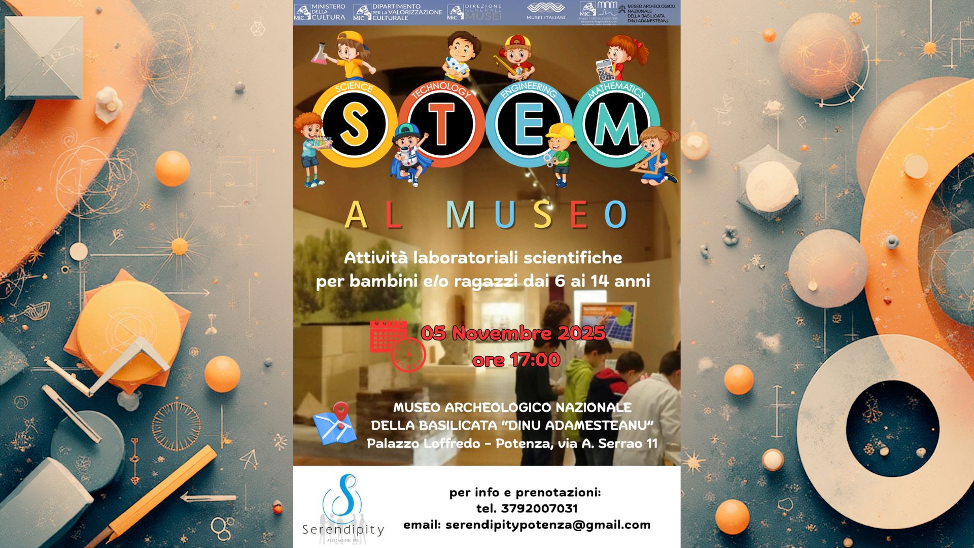Scienza, curiosità e divertimento al Museo!