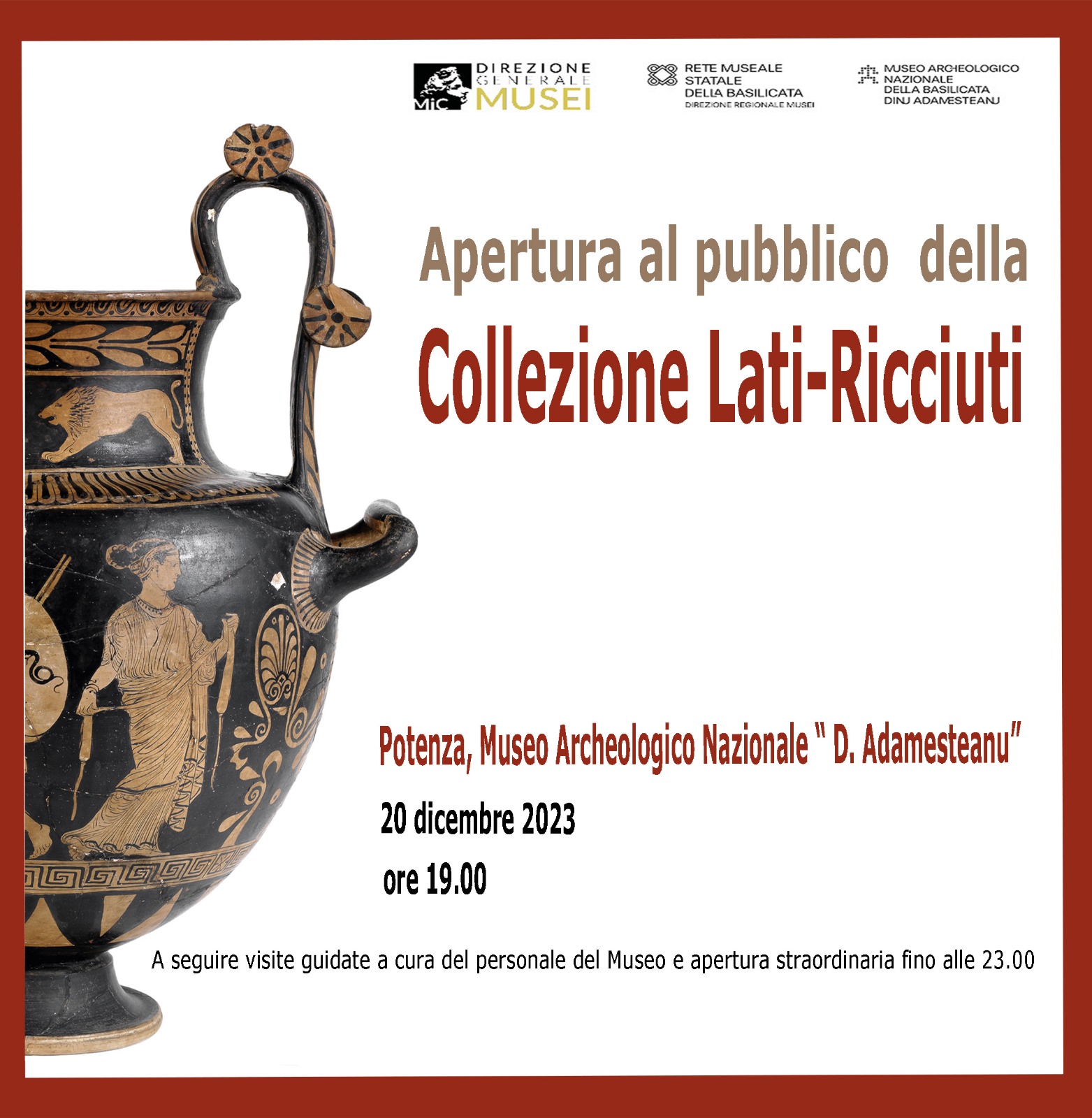 Apertura al pubblico della Collezione Lati-Ricciuti