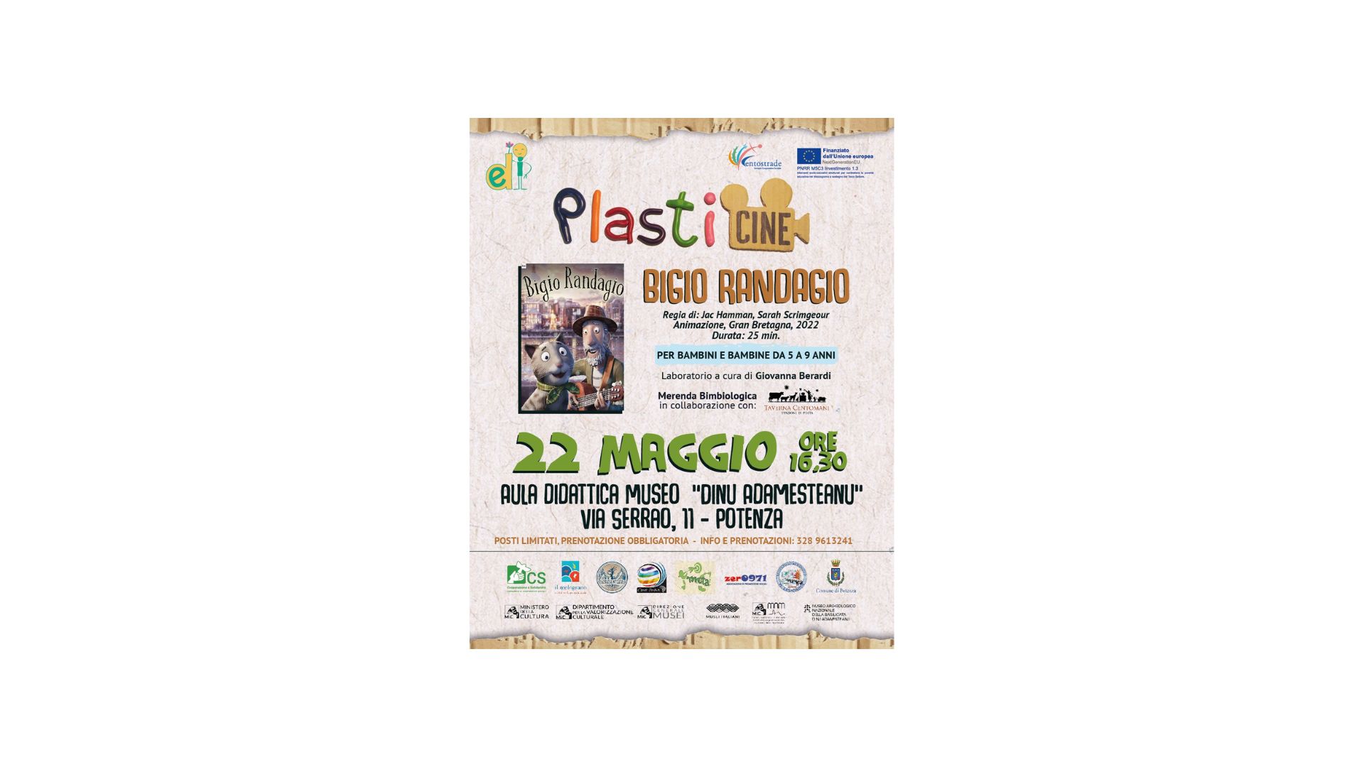 CINEMA AL MUSEO 22 MAGGIO 2025