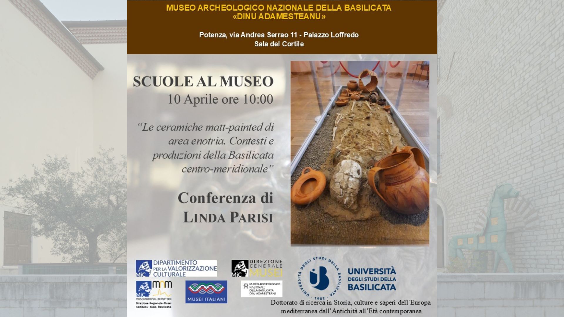 Scuole al Museo - Le ceramiche matt-painted di area enotria