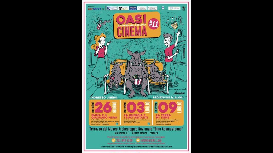 Cinema Ecologico al Museo Dinu Adamesteanu di Potenza