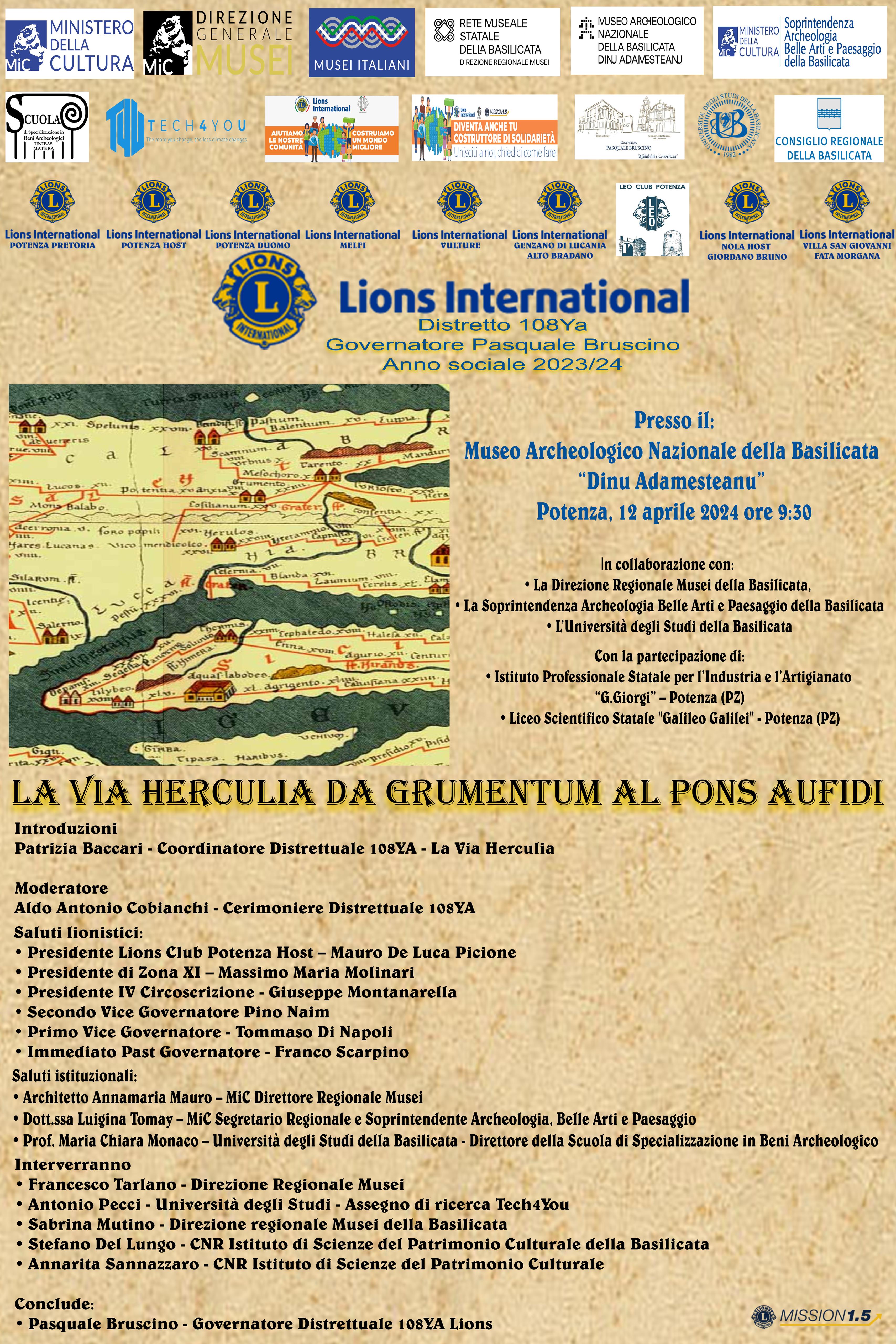 La Via Herculia da Grumentum al Pons Aufidi