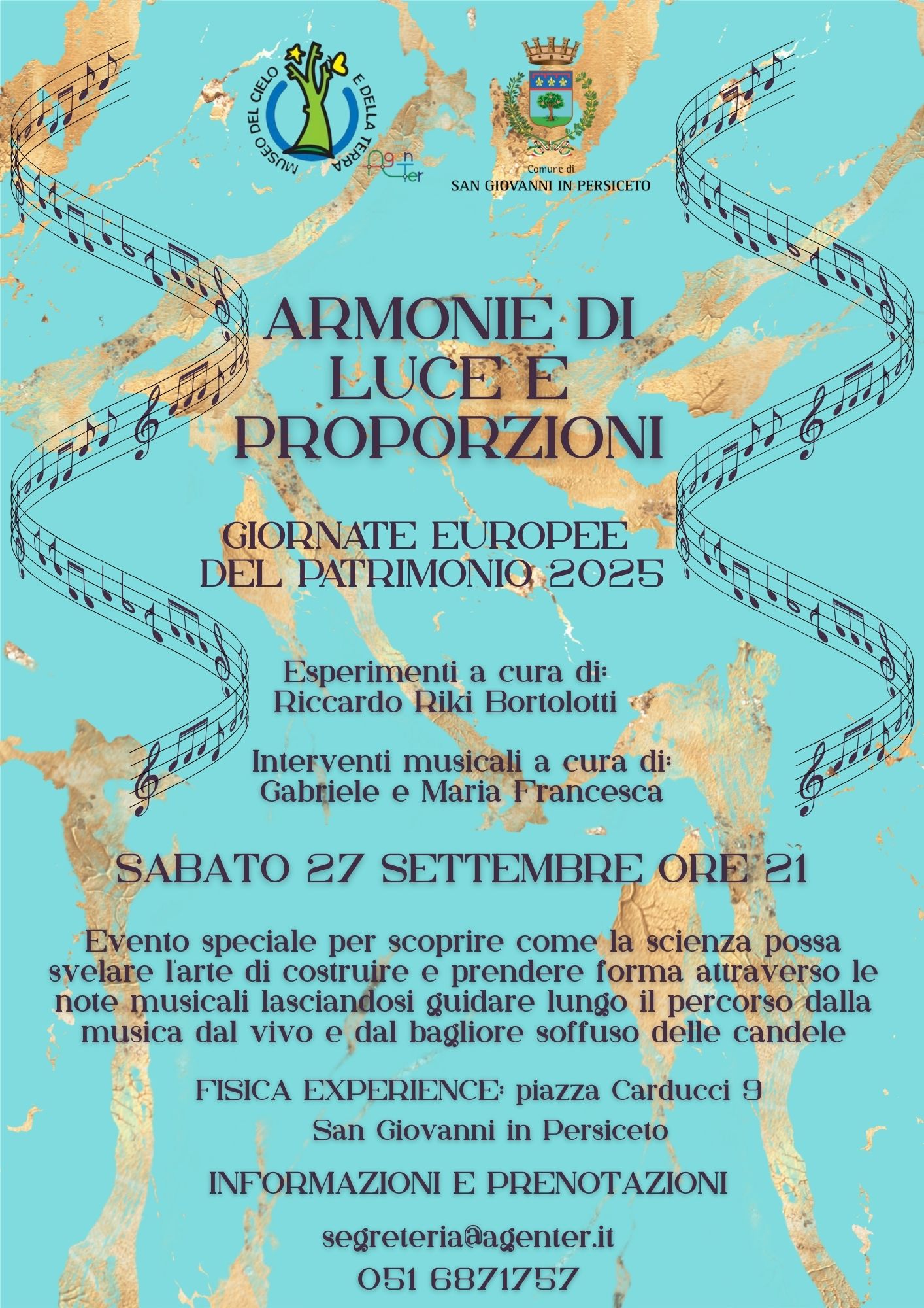 ARMONIE DI LUCE E PROPORZIONI – apertura straordinaria con percorso guidato