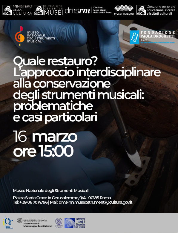Quale restauro? L’approccio interdisciplinare alla conservazione degli strumenti musicali: problematiche e casi particolari