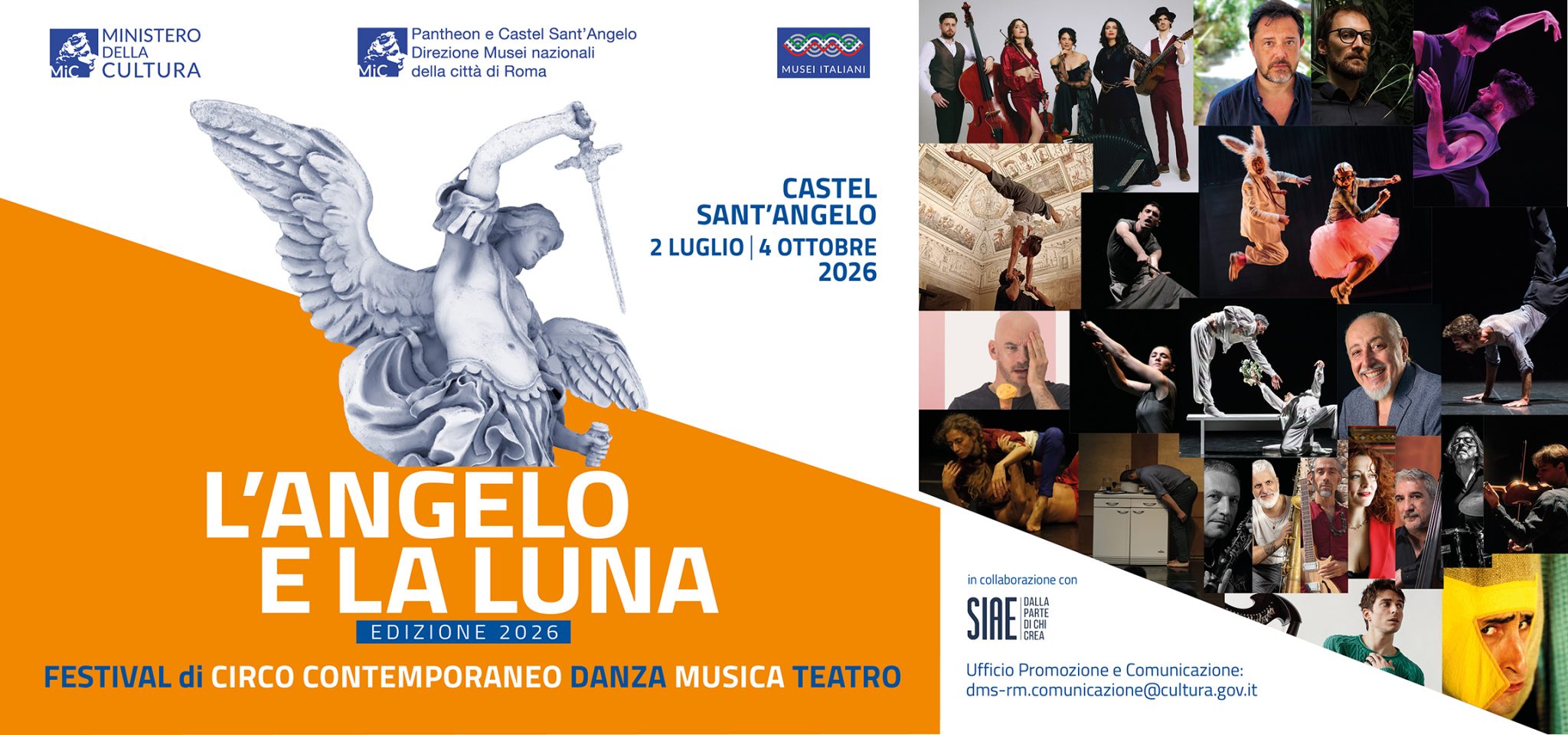 L’ANGELO E LA LUNA – edizione 2026
