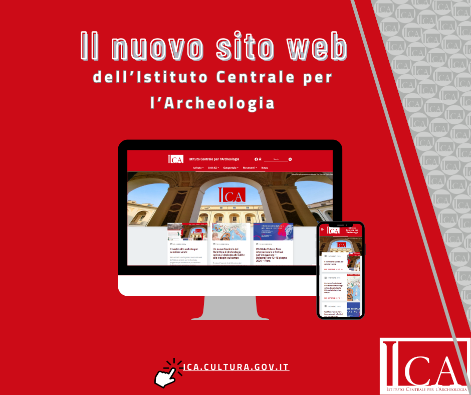 Il nuovo sito web dell’Istituto centrale per l’archeologia
