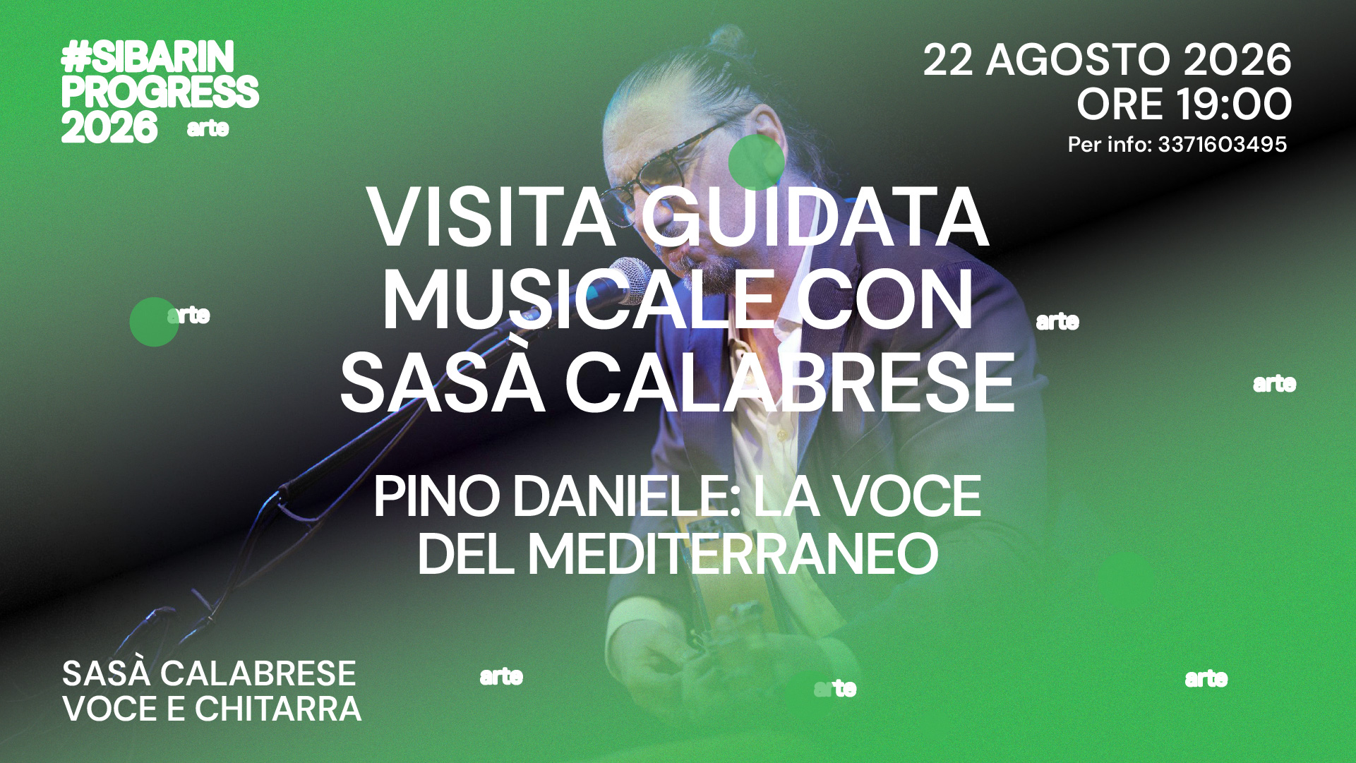 #SIBARINPROGRESS - Visita guidata musicale 22 Agosto