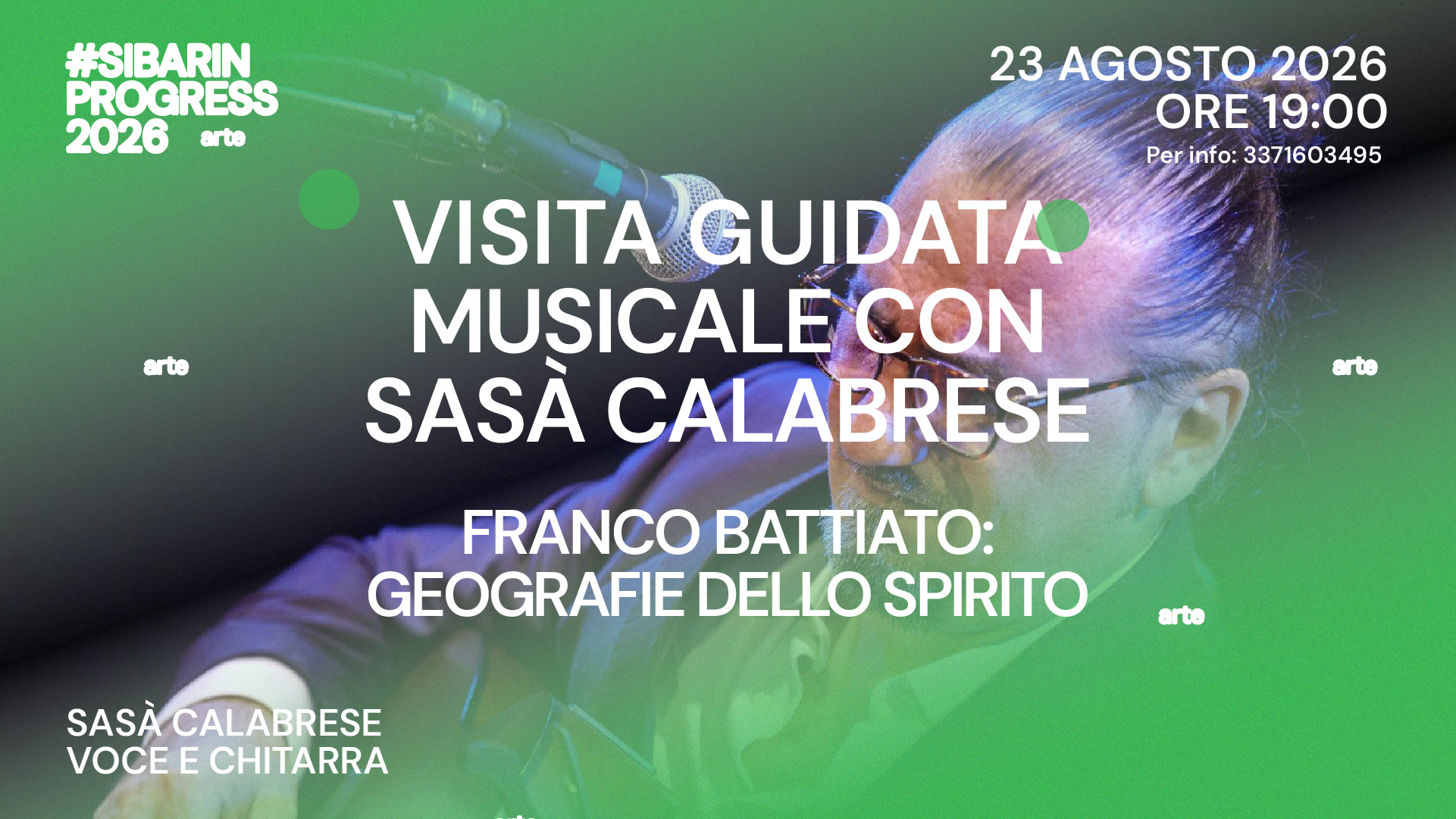 #SIBARINPROGRESS - Visita guidata musicale 23 Agosto