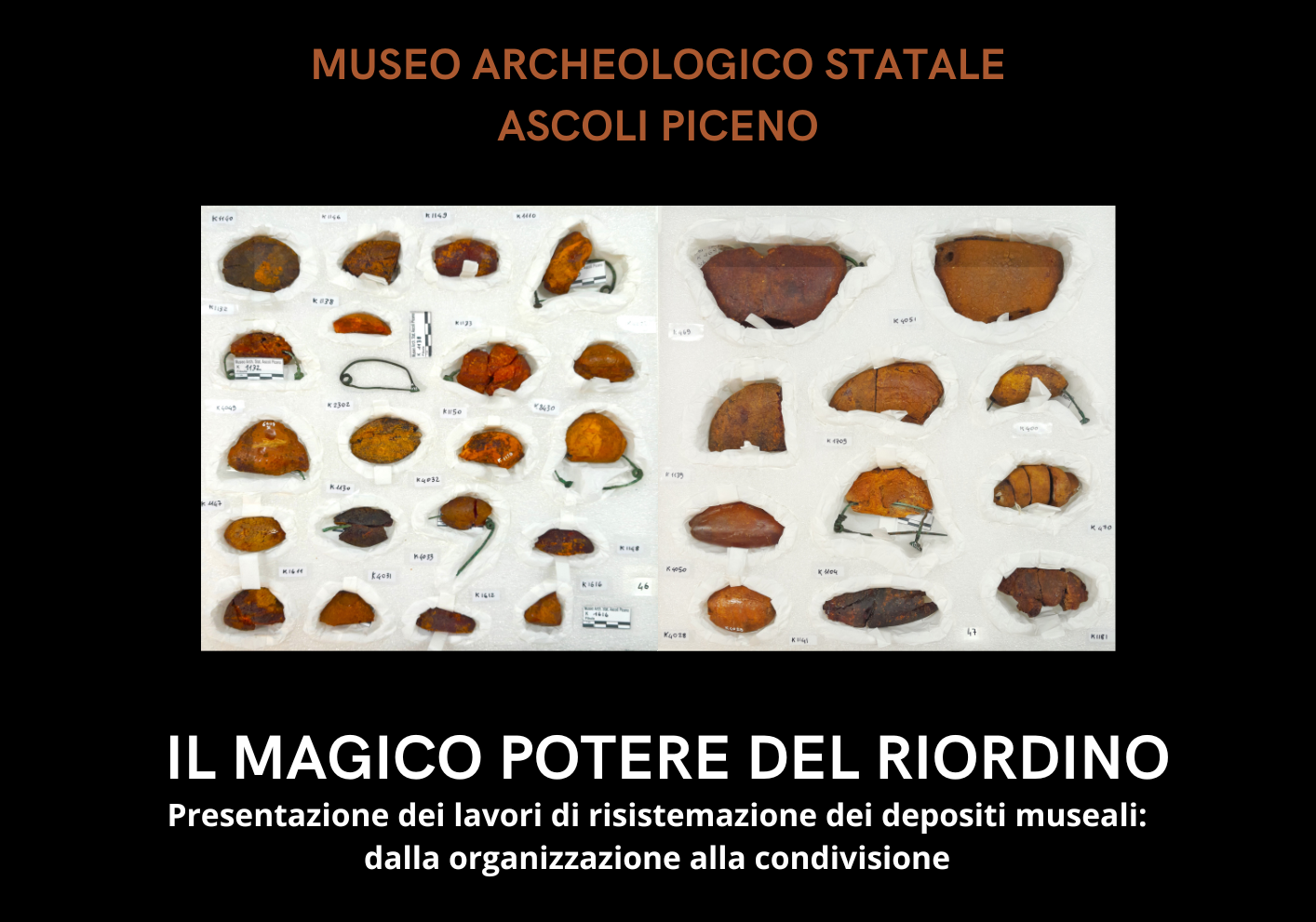 Museo archeologico Ascoli Piceno - Il magico potere del riordino