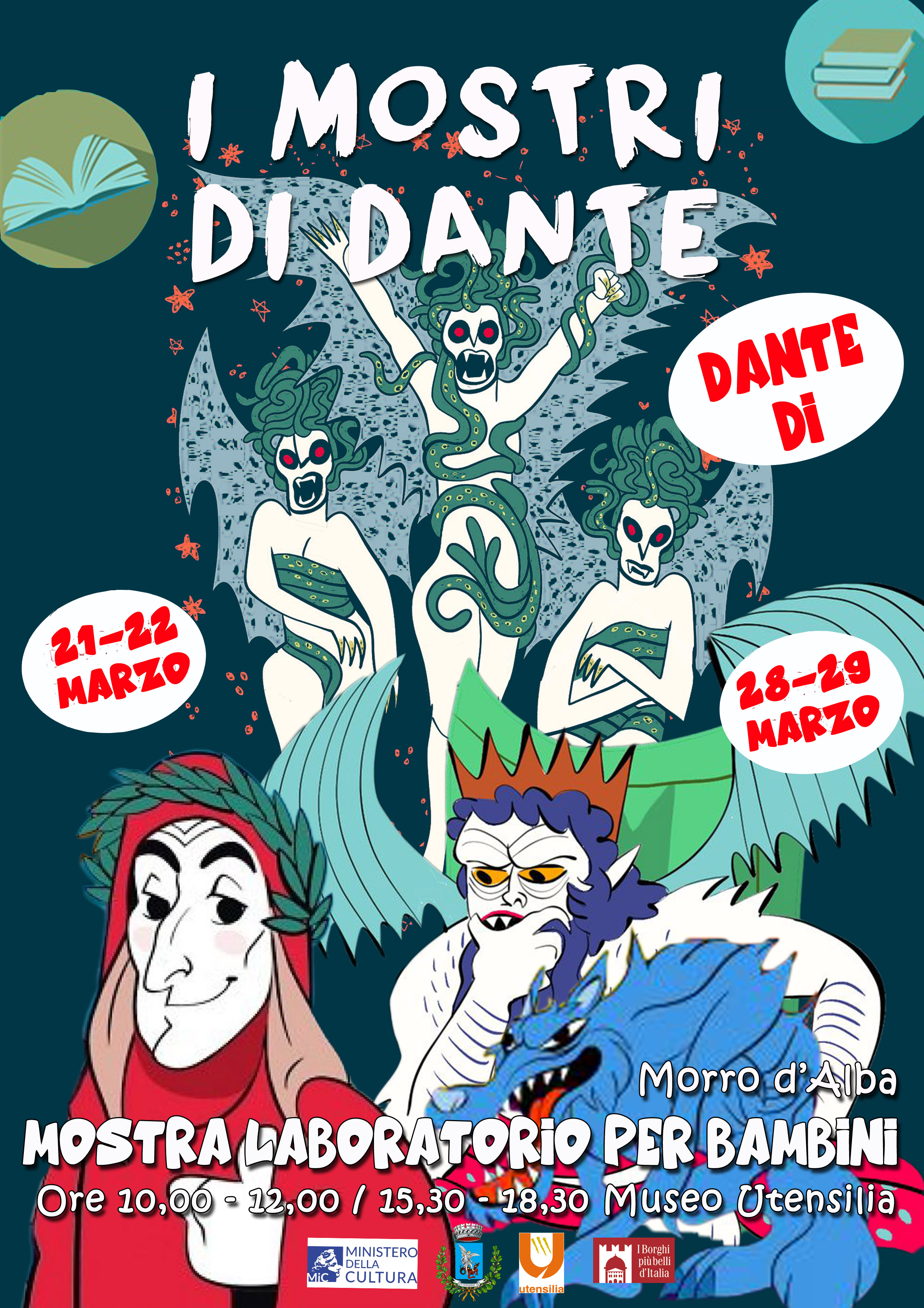 “I mostri di Dante" a Morro d'Alba