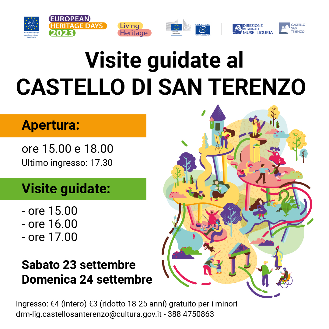GEP 2023 Visite guidate al Castello di San Terenzo
