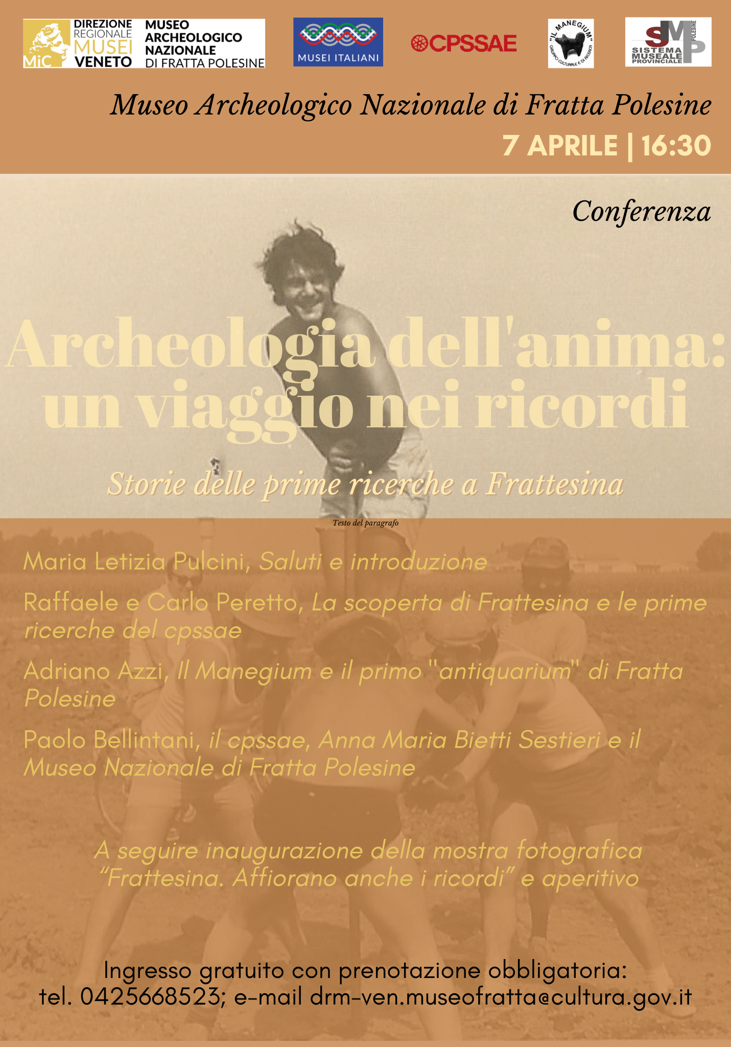Workshop "Un giorno all'anno per tutto l'anno" al Museo di Fratta Polesine