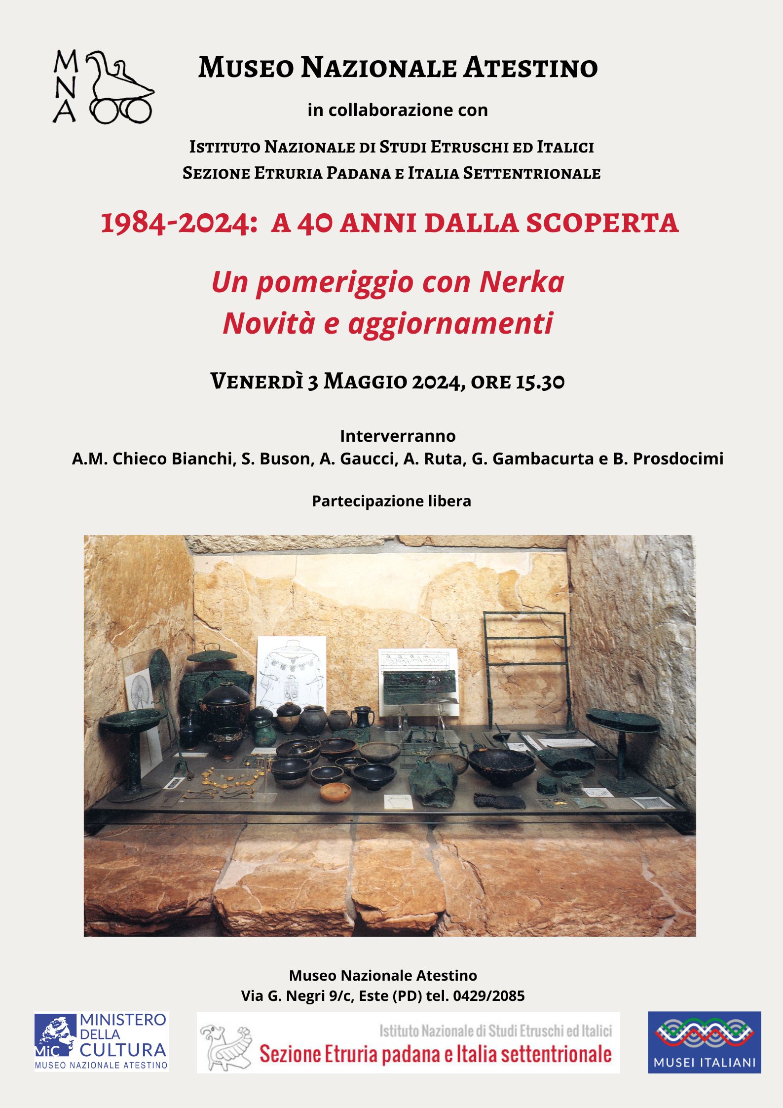 Riapre il Museo Nazionale Atestino