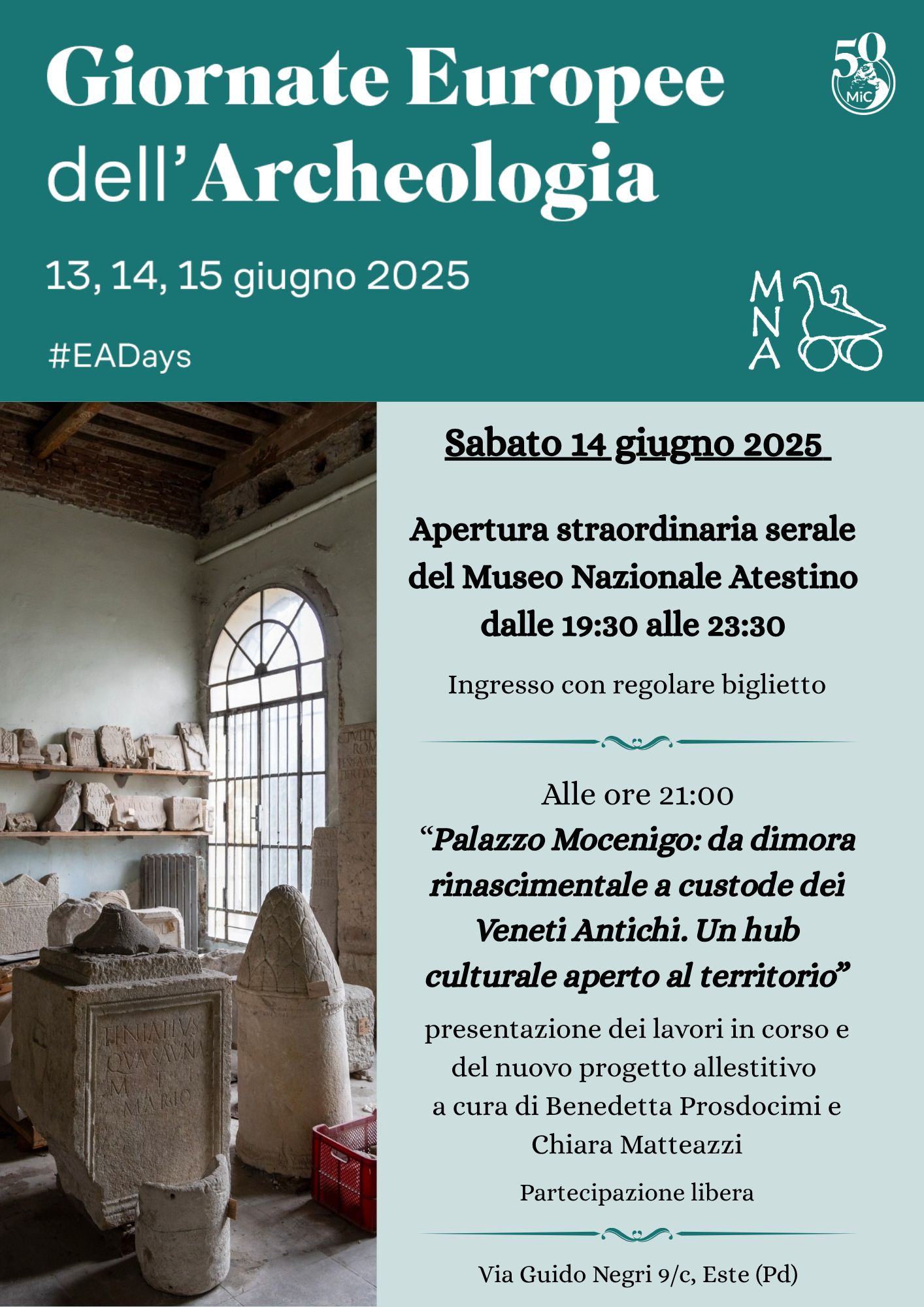 Riapre il Museo Nazionale Atestino