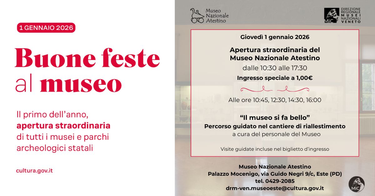 Riapre il Museo Nazionale Atestino