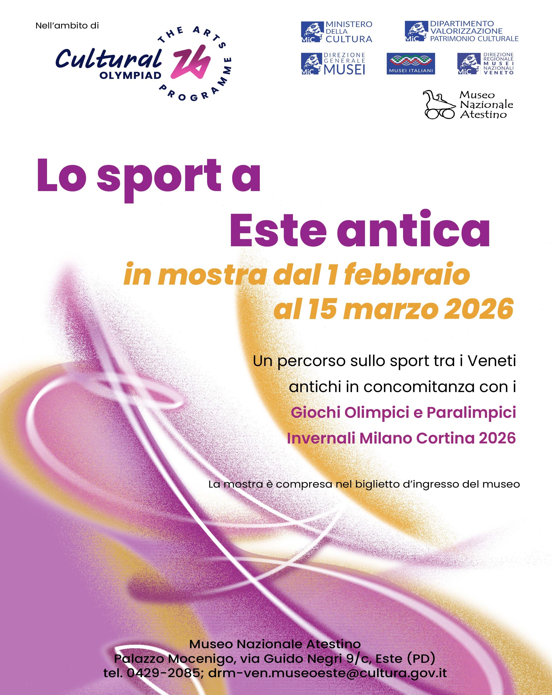 Lo sport a Este antica - Museo Nazionale Atestino, Este (PD)