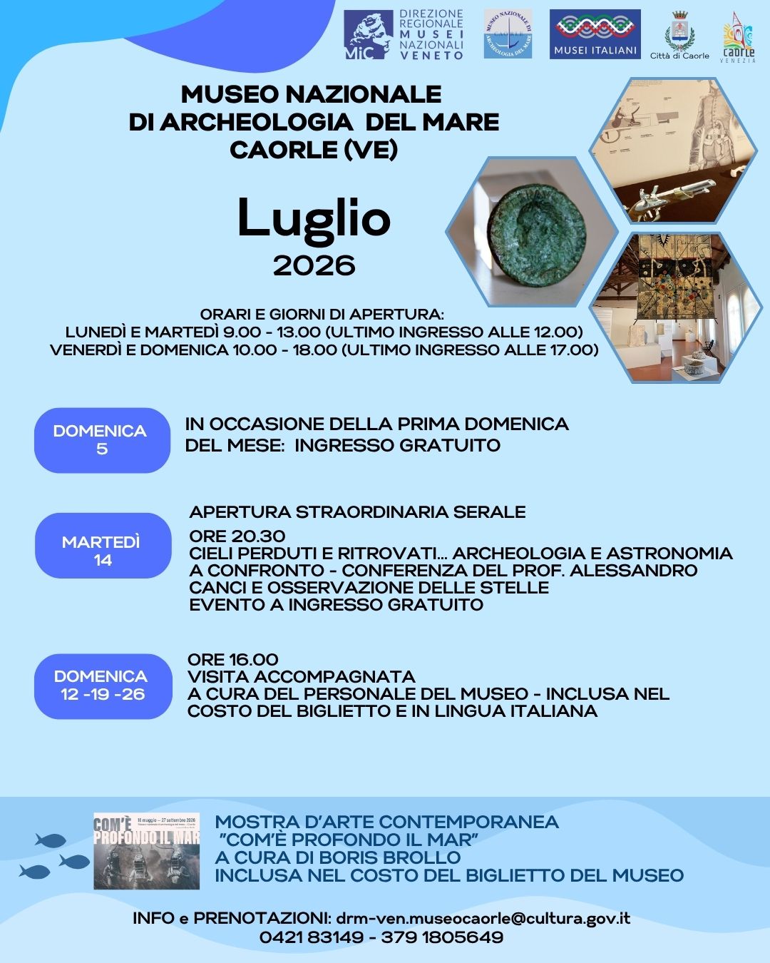We LOVE Lis, al Museo Archeologico Nazionale di Caorle