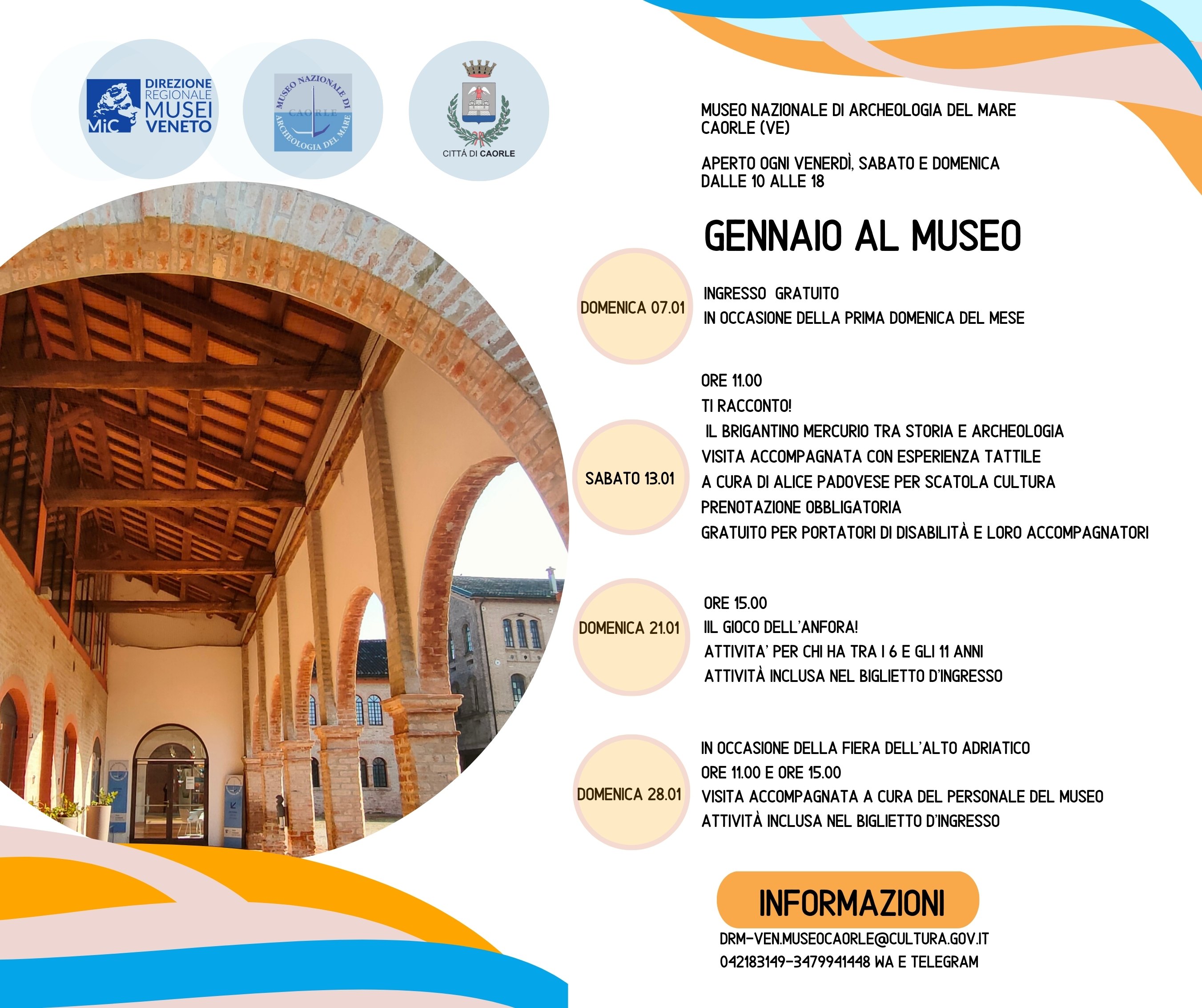 We LOVE Lis, al Museo Archeologico Nazionale di Caorle