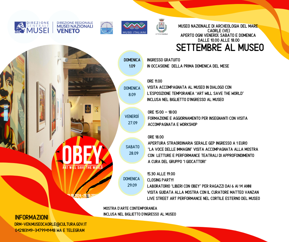We LOVE Lis, al Museo Archeologico Nazionale di Caorle
