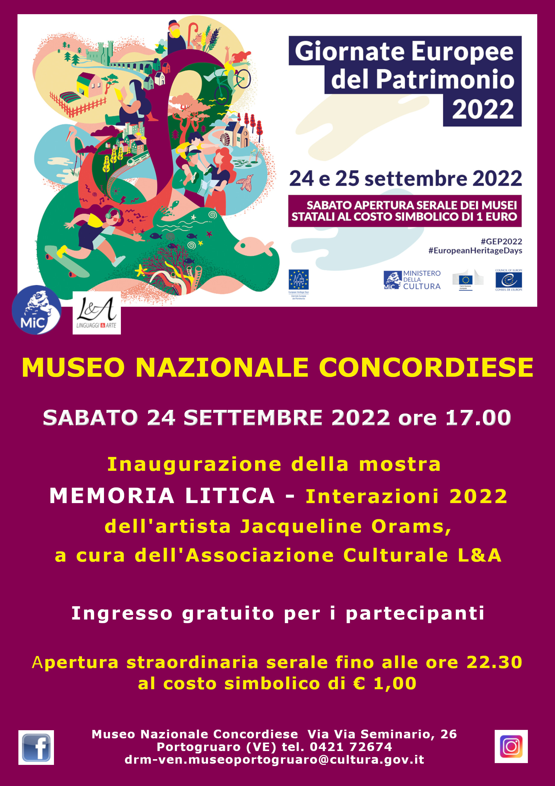 Visite guidate al Museo nazionale Concordiese e all'Area Archeologica di Concordia Sagittaria | Domenica 4 ottobre