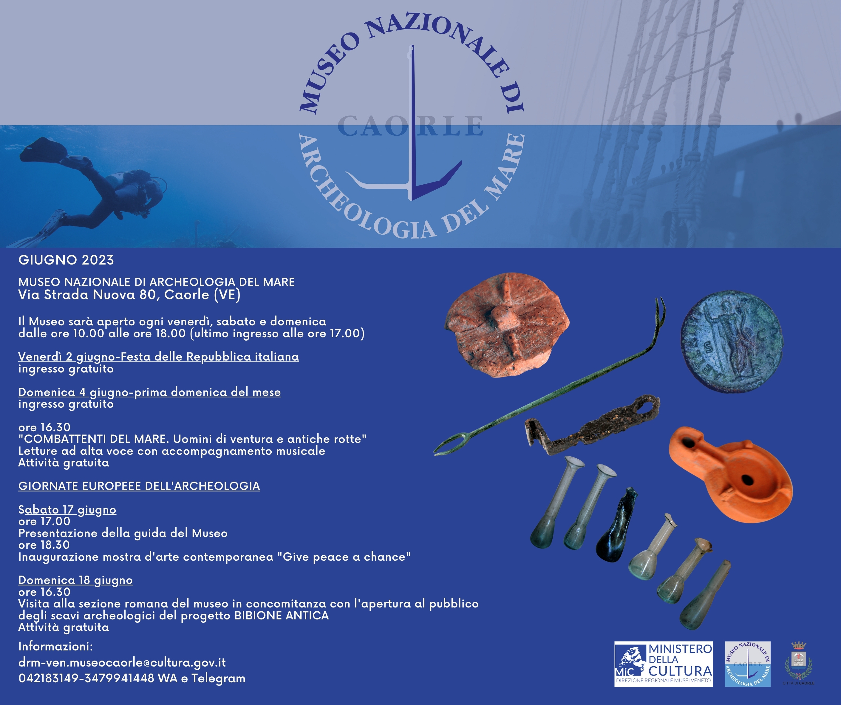 We LOVE Lis, al Museo Archeologico Nazionale di Caorle